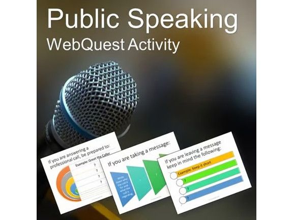Business and Career Skills - Public Speaking Task Activity