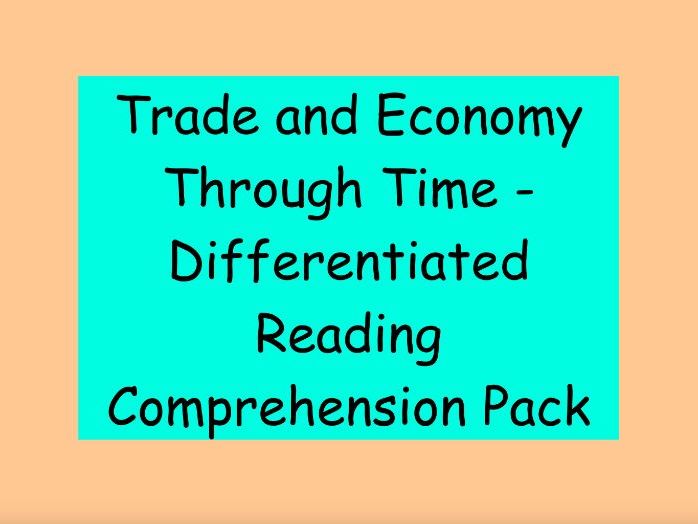 Trade and Economy Through Time – Differentiated Reading Comprehension Pack (KS2)