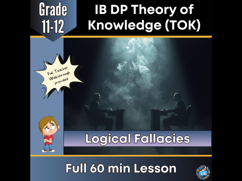 IB DP Theory of Knowledge (TOK): Logical Fallacies – Full Lesson 2026