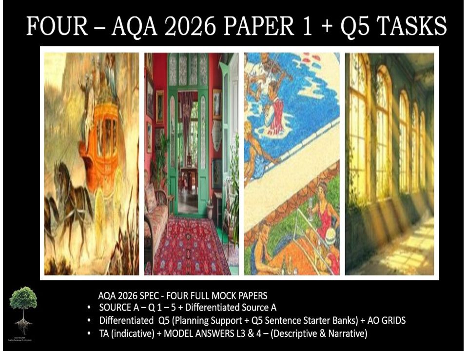 FOUR - PAPER 1 | 2026 FULL MOCKS | Q5 TASKS
