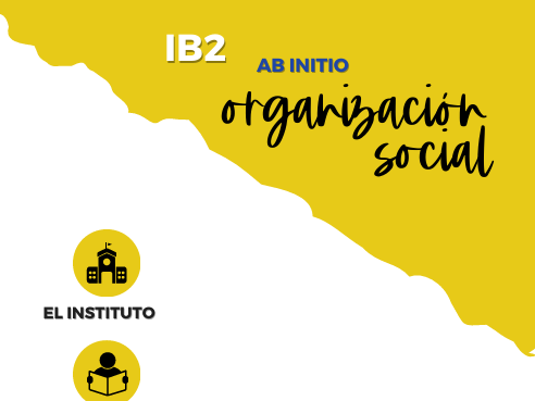 Spanish Vocabulary List Social Organisation IB2 - Ab Initio