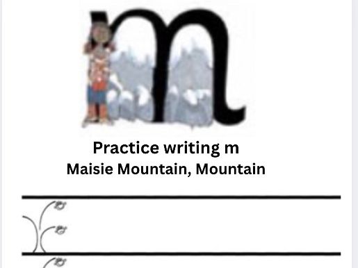 RWI phonics with kinetic letters