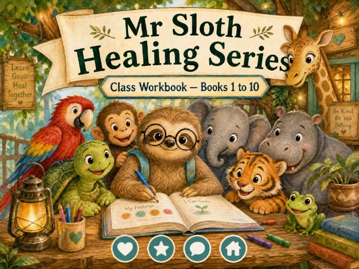 Emotional Regulation — 127-Page Complete Class Workbook | EYFS -KS2 | Books 1–10 | PSHE | SEL |