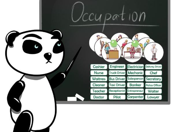 Printable Occupation Flash Cards, Text cards.