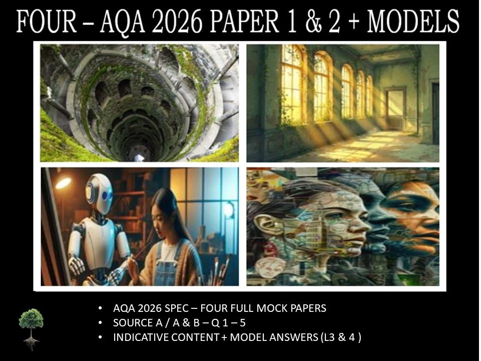 FOUR - AQA PAPER 1 & 2  | 2026 FULL MOCKS | MODELS