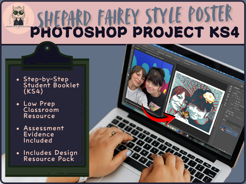 Photoshop Poster Project KS4 – Shepard Fairey Style | OCN NI L2
