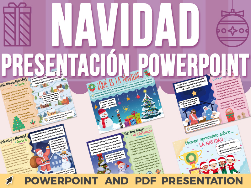 Navidad PowerPoint y Google Slides SEL: Historia, Valores y Reflexión 1 - 3