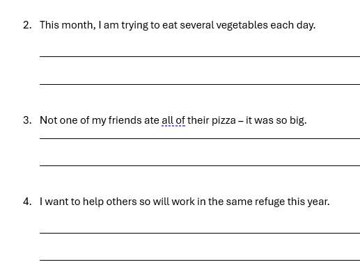 AQA French Translation Practice