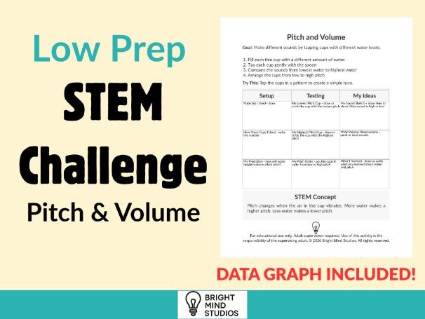 Primary Pitch & Volume STEM Challenge