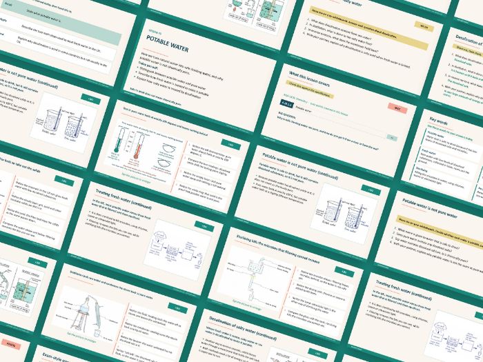 AQA GCSE Chemistry C10 Using Resources | 11 Lesson Presentations and Topic Test