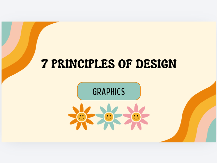 The 7 Principles of Design | Complete Graphic Design Lesson & Walkthrough | Art, Media & Design