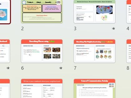English Lesson Plan 3- Adult Beginner
