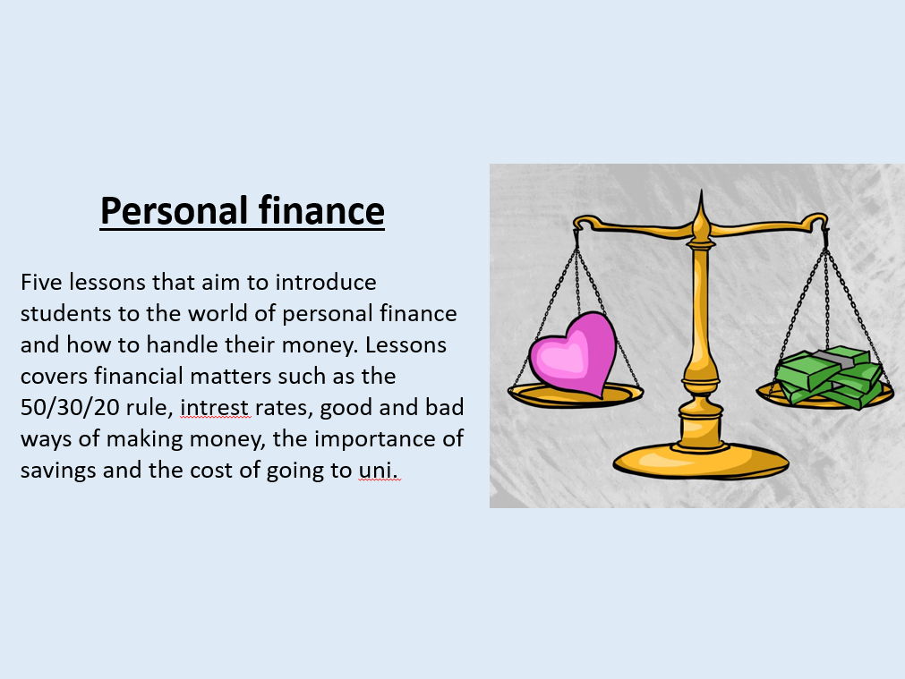 Personal finance
