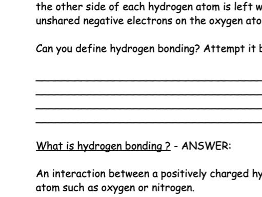 A level biology WATER