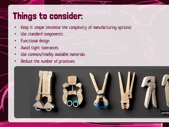 KS5 D&T Theory #29: Ease of Manufacture