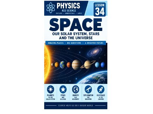 KS3 Physics, Space cover lesson - stand alone lesson