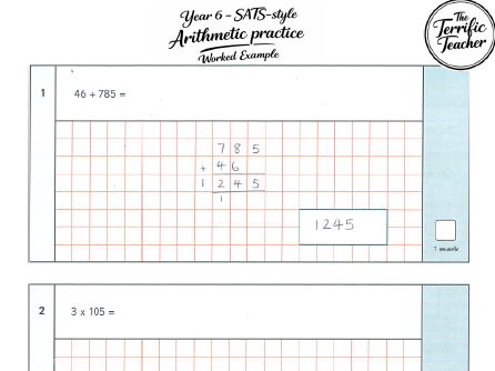 Year 6 SATs Arithmetic: Spot the Mistakes Worksheet – Identify Errors & Common Misconceptions