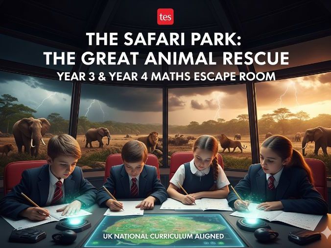 Year 3 & 4: The Safari Park: The Great Animal Rescue
