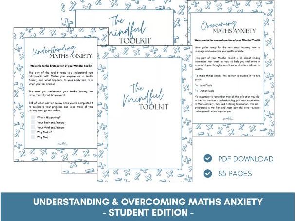 The Mindful Toolkit: Maths Anxiety | Student Edition