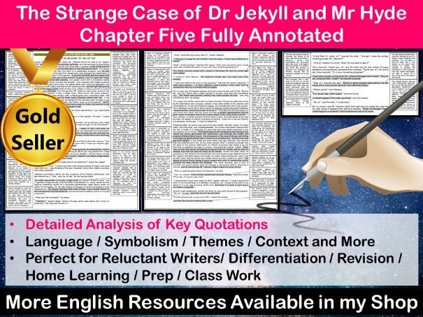 The Strange Case of Dr Jekyll and Mr Hyde Chapter 5 Fully Annotated