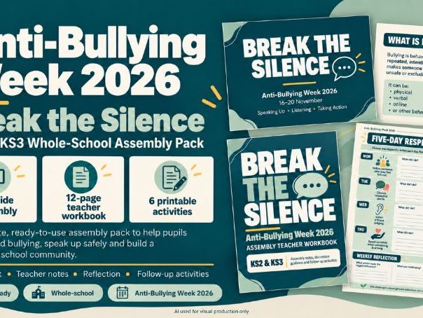 Anti-Bullying Week 2026 | KS2 KS3 Assembly