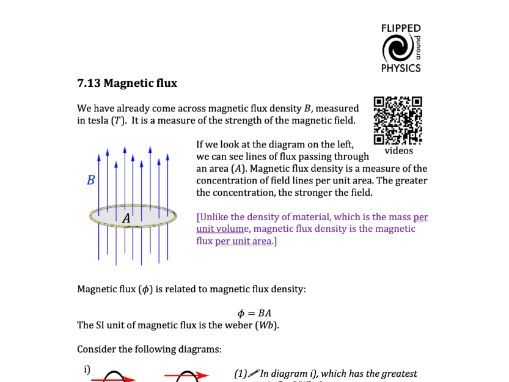 Magnetic flux