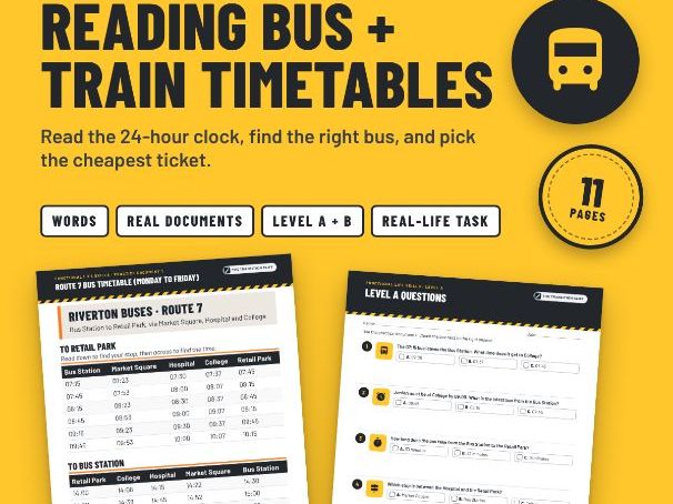 Bus and Train Timetables, Fares + Railcards: SEND KS4 Post-16 Travel Training UK