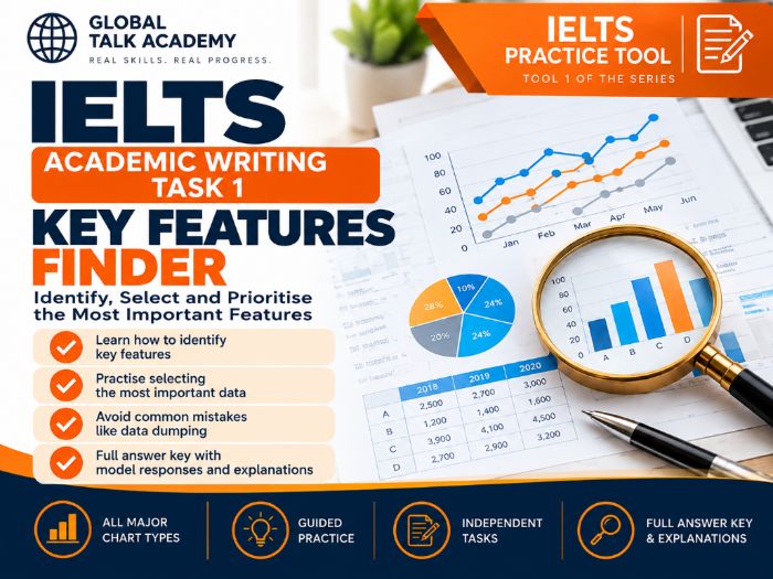 IELTS Writing Task 1 Key Features Finder Worksheet