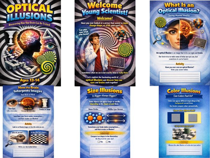 Optical Illusions | Fun Brain and Vision Activities for Teens