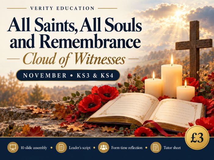 Catholic RE Assembly: All Saints, All Souls and Remembrance — Cloud of Witnesses