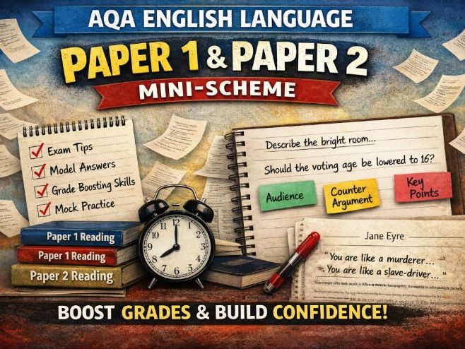 AQA Language Paper 1 & Paper 2 Revision
