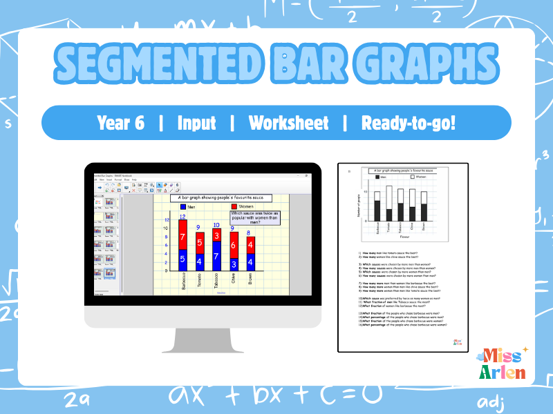 Year 6 Segmented Bar Graphs Lesson