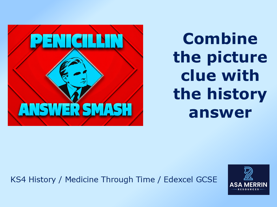 GCSE Medicine Through Time | Modern | Penicillin House of Games Quiz