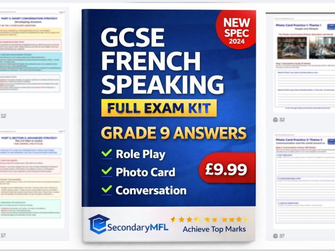 AQA GCSE French Speaking Booklet