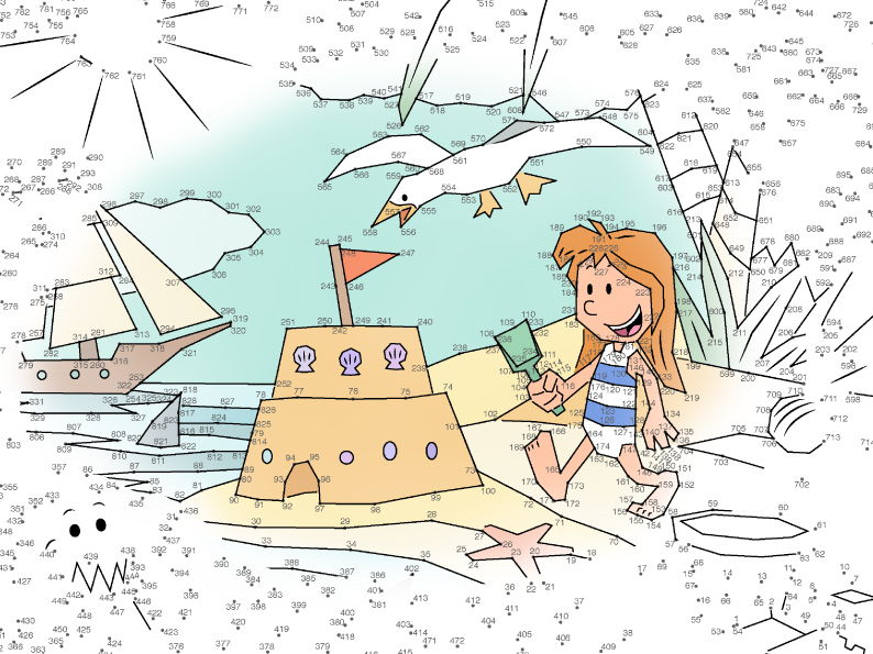 Beach Extreme Connect the Dots PDF
