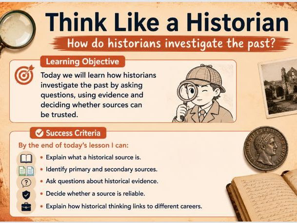 Think Like a Historian – Interactive History Resource