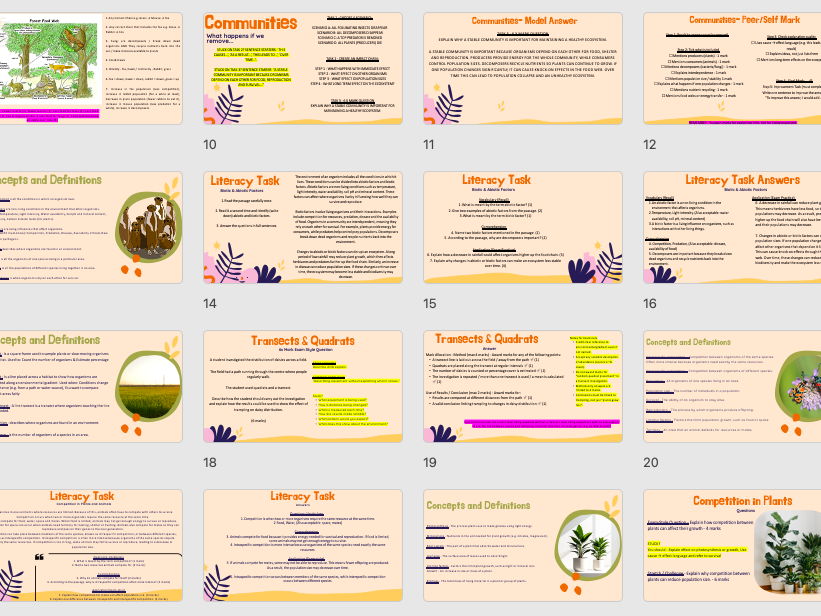 Paper 2 Revision/Unit B15/Full Version/AQA/Biology/Combined Science/Ecology