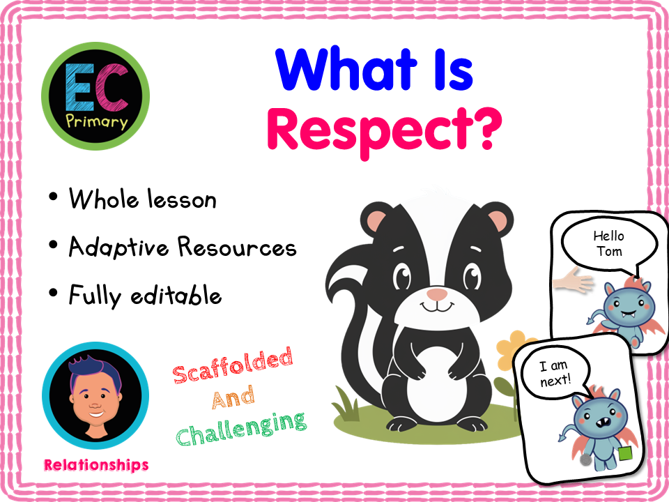 Respect - KS1 PSHE