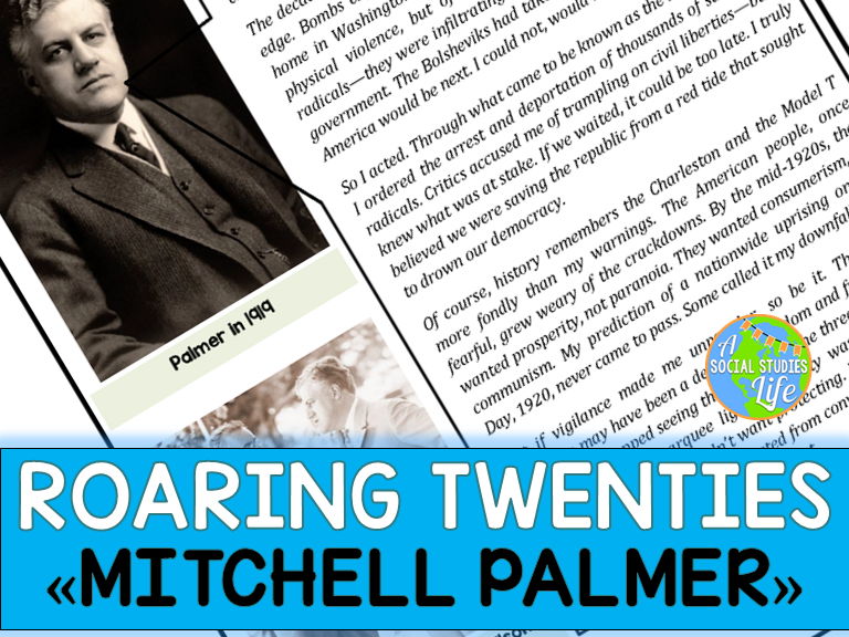 Mitchell Palmer POV, Palmer Raids