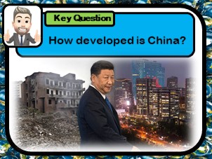 Assessing China's development, Development indicators, How developed is china