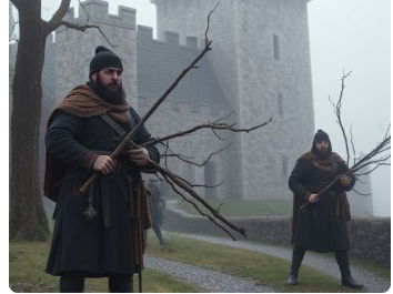 Macbeth - Act 5, Scene 6: Dunsinane. Before the castle