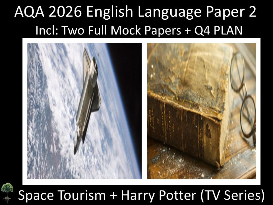 Two AQA 2026 GCSE English Language Paper 2 Mocks | Q4 PLAN