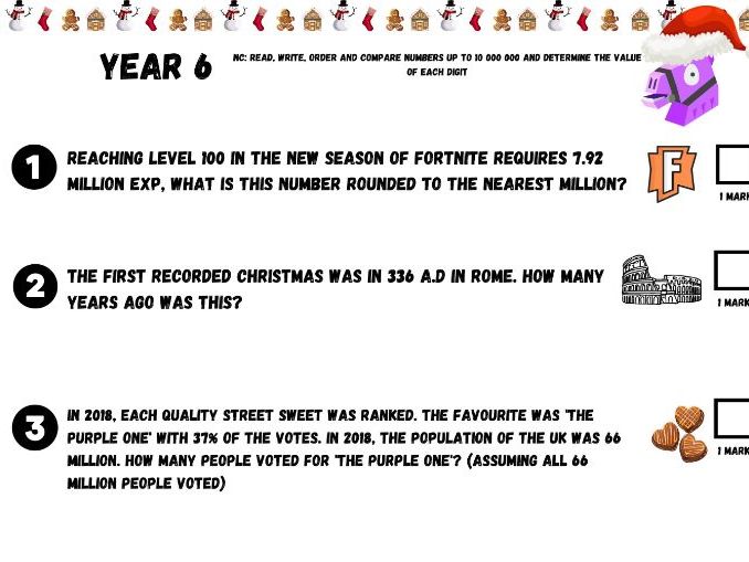 Christmas Place Value Worksheet And Answers YR 6 Teaching Resources christmas-place-value-worksheet-and-answers-yr-6-teaching-resources
