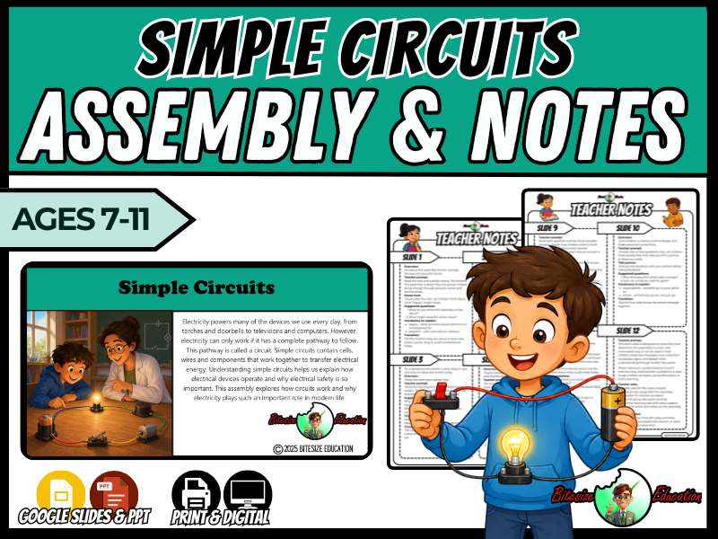 Simple Circuits | Assembly Presentation | Year 3 and 4