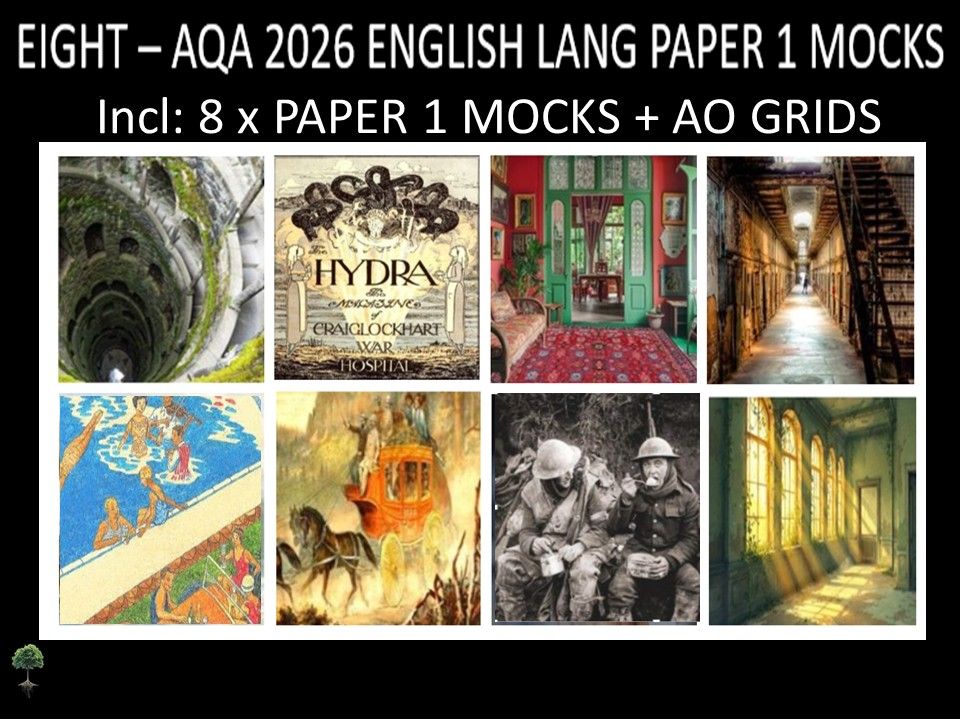 EIGHT - AQA PAPER 1 | 2026 FULL MOCKS | AO GRIDS