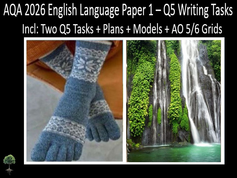 Two Question 5 - AQA 2026 GCSE English Language Paper 1 | Plans, AO Grids, Models