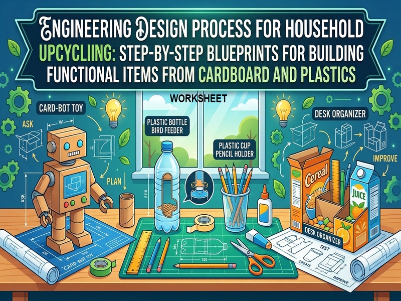 Engineering Design Process for Household Upcycling