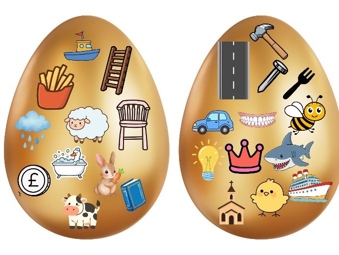 Jack and The Beanstalk Golden Egg I can see Phase 3 Words