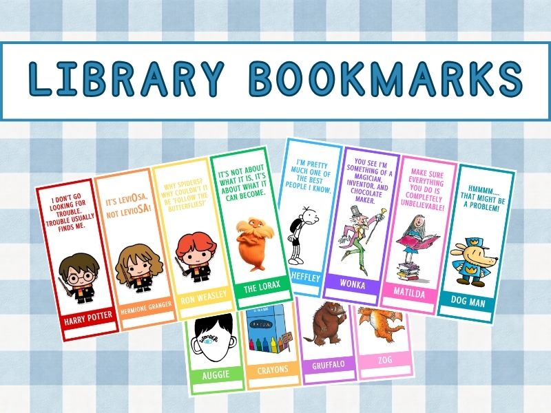 Library Bookmarks