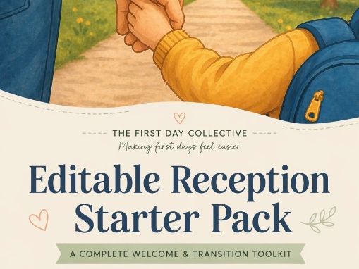 Editable Reception Starter Pack | School Welcome Pack |
